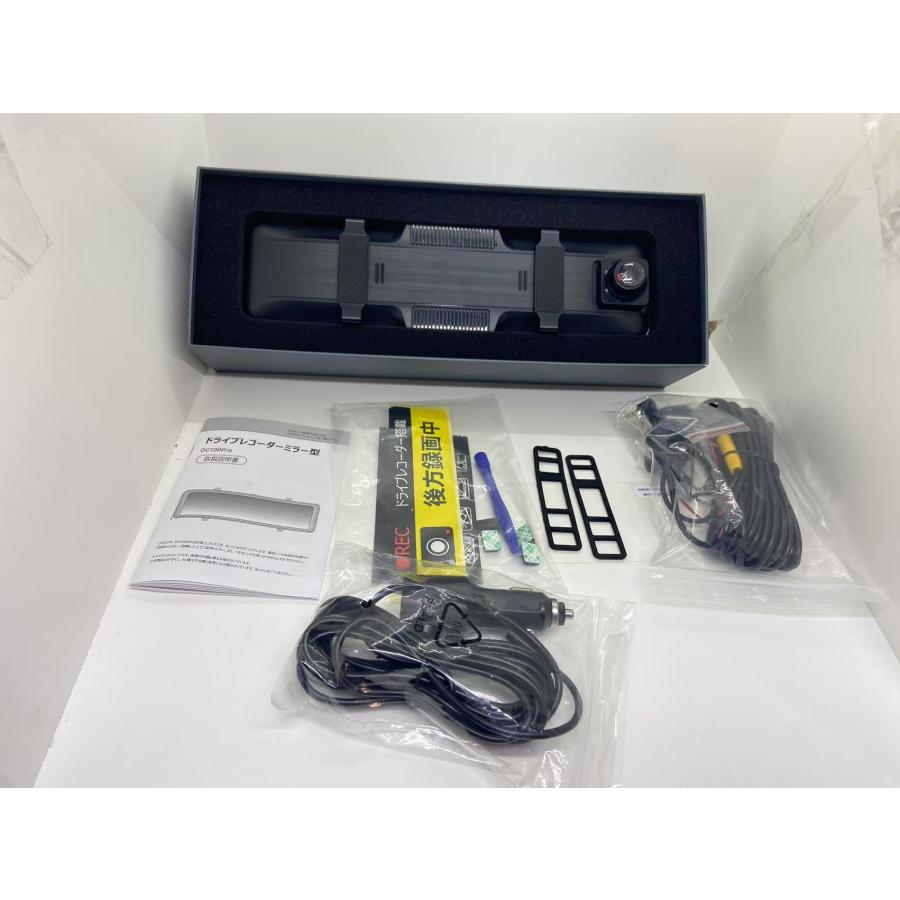 4K高画質& 車内／車外対応IP67防水リアカメラ&ミラー型ドラレコ : 風林