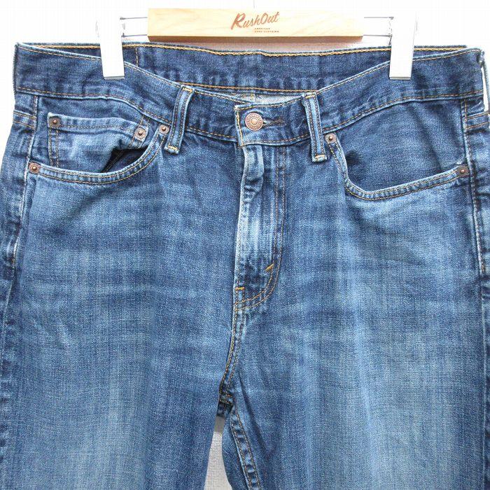 Levi's（リーバイス） W34/古着 Levis 514 ジーンズ メンズ ヒゲ