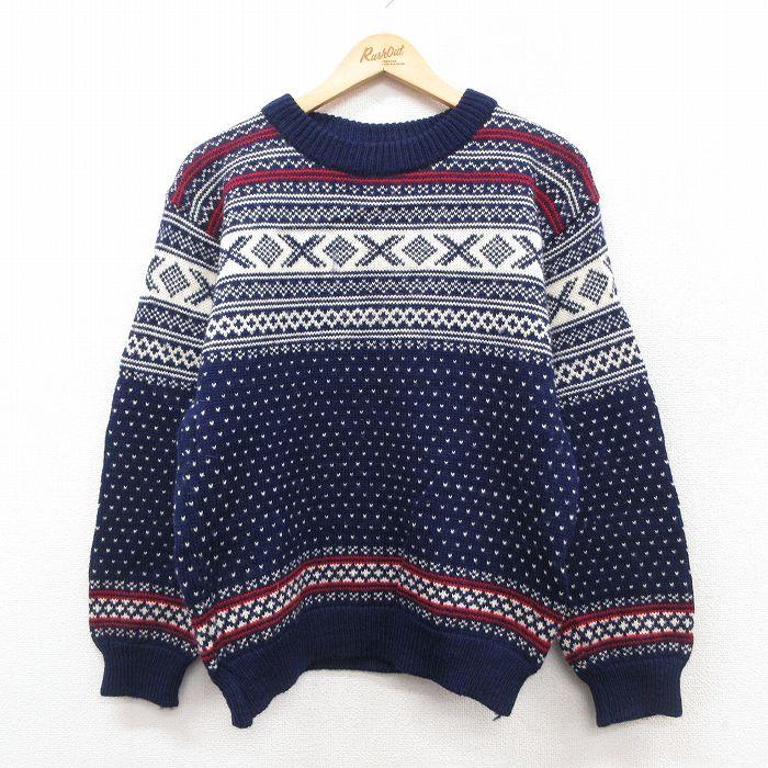 L.L.Bean（エルエルビーン） S/古着 LLBEAN 長袖 セーター メンズ 80s