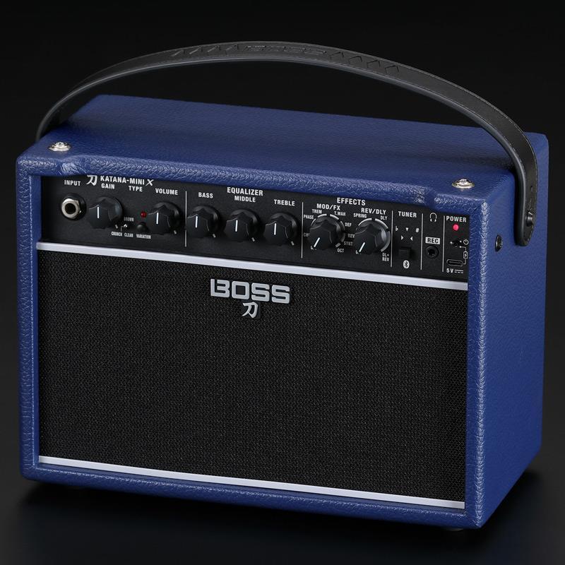 KATANA（BOSS） 《※限定カラー》 BOSS KATANA-MINI X BLUE Guitar