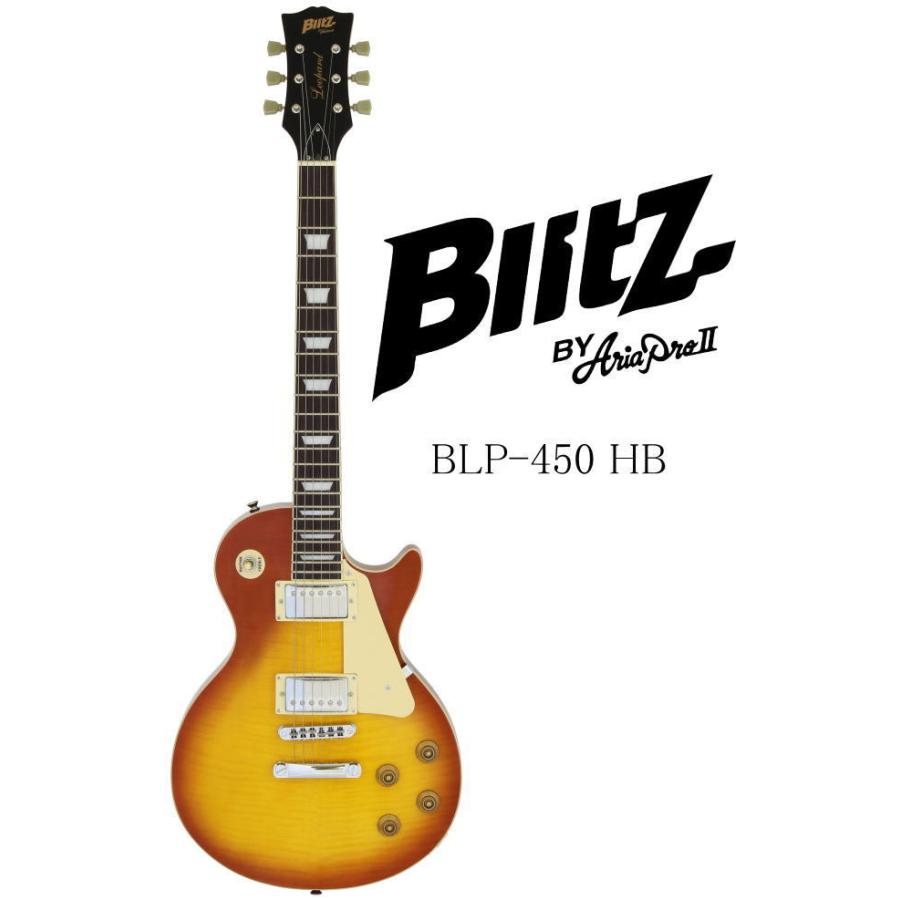 Aria Proll Blitz by AriaProII BLP-450 HB(Honey Burst) ブリッツ