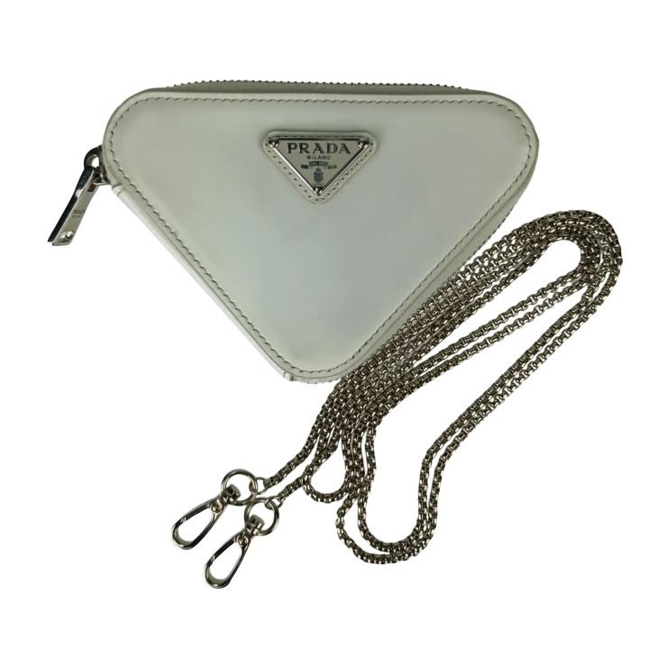 PRADA（プラダ） ショルダーバッグ トライアングル チェーン ポーチ