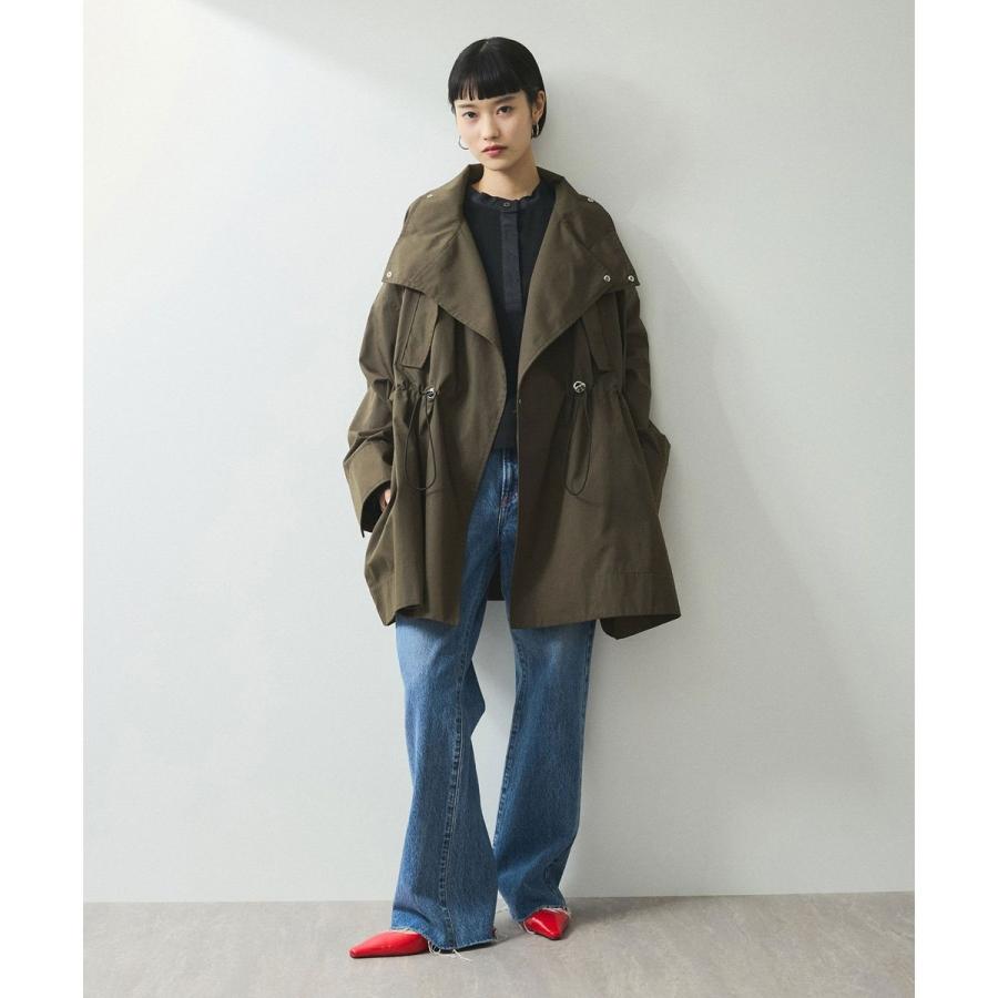 ADAM ET ROPE'（アダムエロペ） 【WEB限定】スタンドカラーハーフ