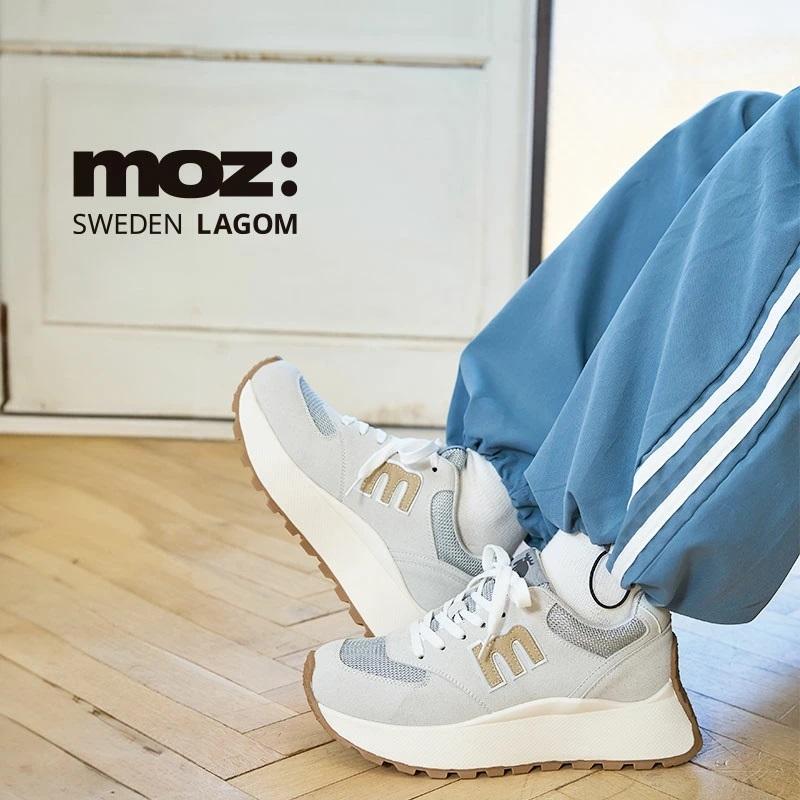 moz（モズ） 【25春夏新作】moz 厚底 カラーコンビスニーカー : マルイ