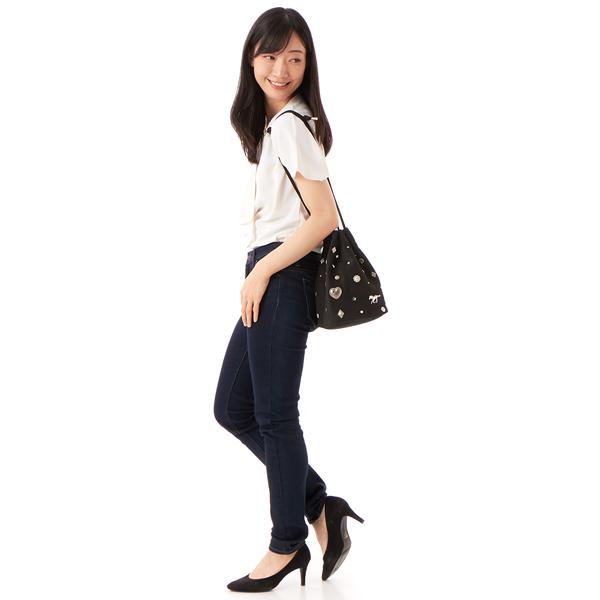 kakatoo（カカトゥ） kakatoo / スエード調スタッズドロストバッグ