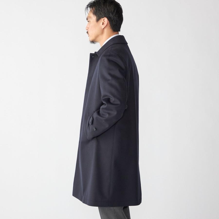 SHIPS（シップス） SHIPS: ネイビー ウール ビーバー ステンカラー