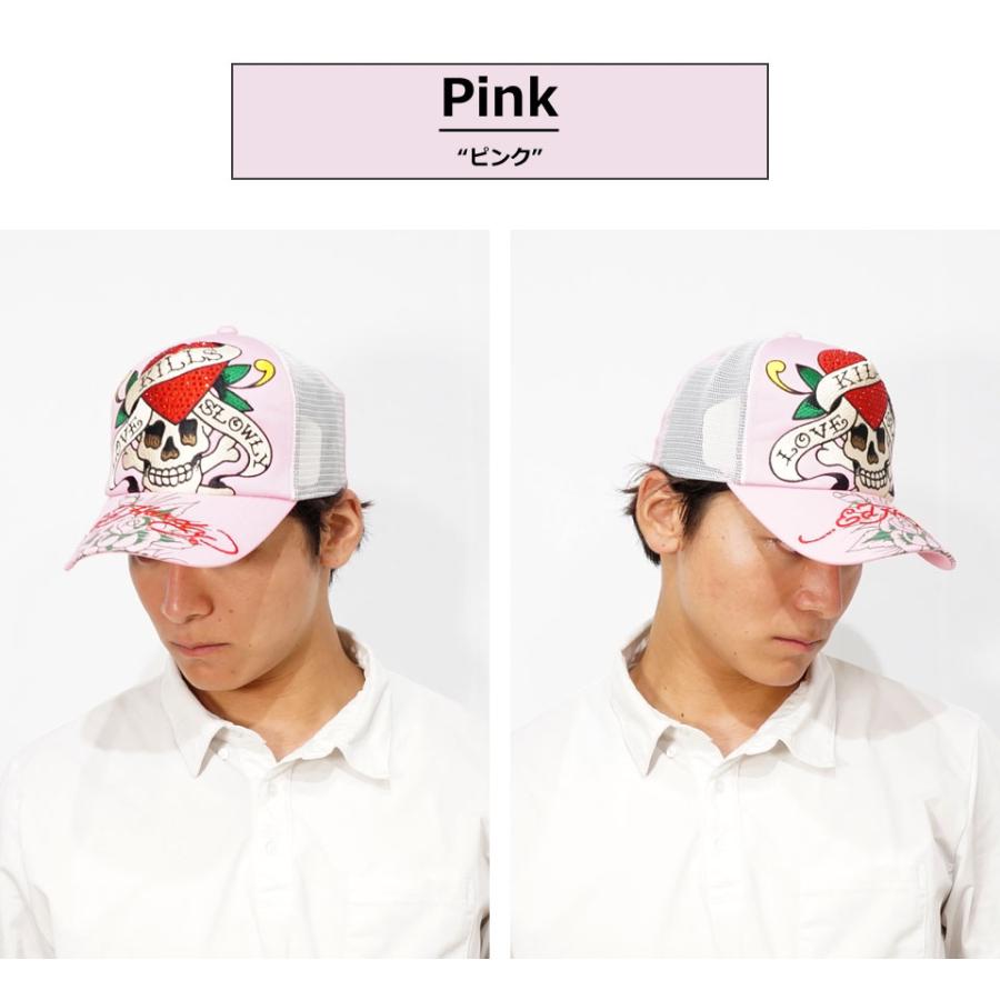 新品 ちゃんみな×Ed Hardy キャップ 帽子 プリントver ちゃんみなAOD3