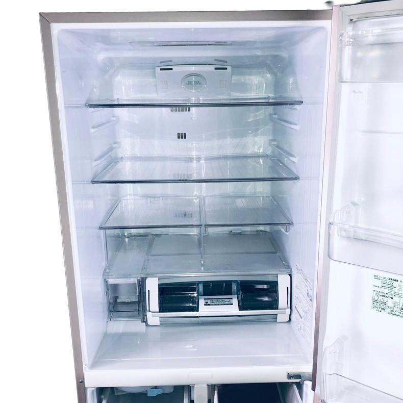 日立（HITACHI） 冷蔵庫 中古 HITACHI R-S4000G(XN) 2017年製 5ドア