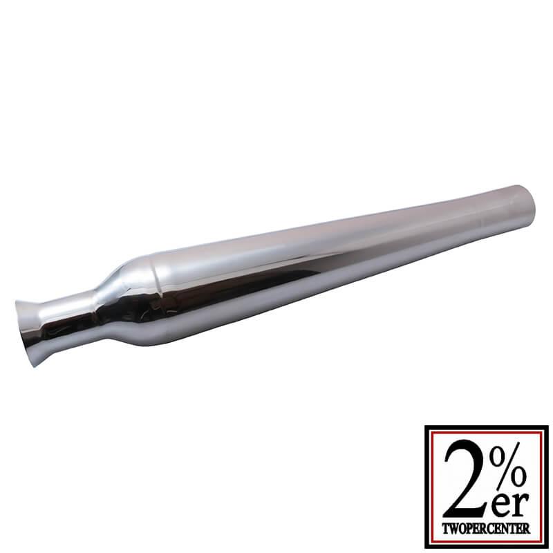 バイク用 汎用 トランペットマフラー【BIKE】2％er オリジナル