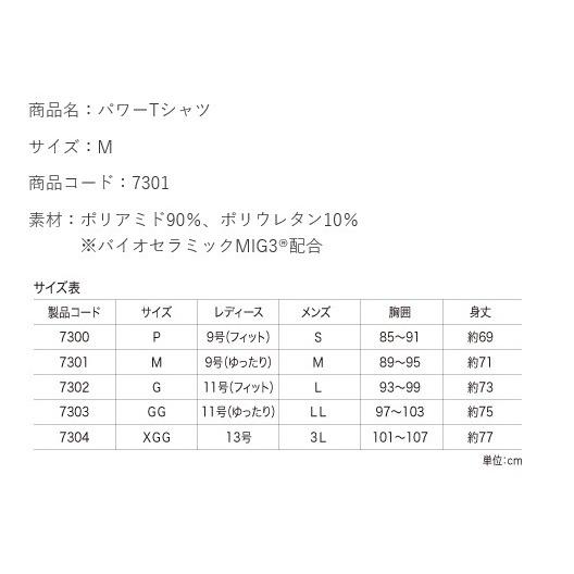 アライヴン パワーTシャツ M ブラック 7301 ALIVEN インヴェル invel