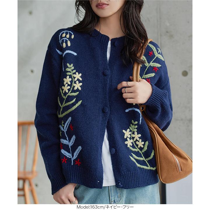 KOBE LETTUCE（神戸レタス） カーディガン レディース 長袖 ニット