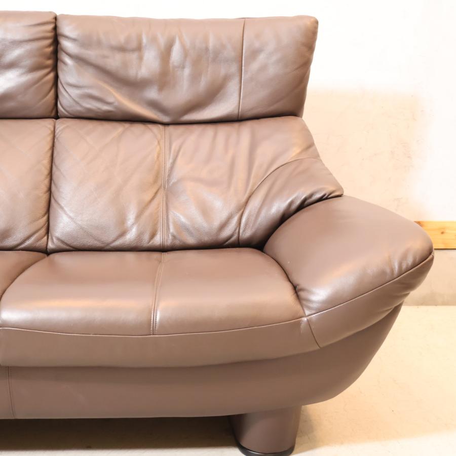 Karimoku カリモク Chitano チターノ クラウド 本革 2.5人掛けソファ