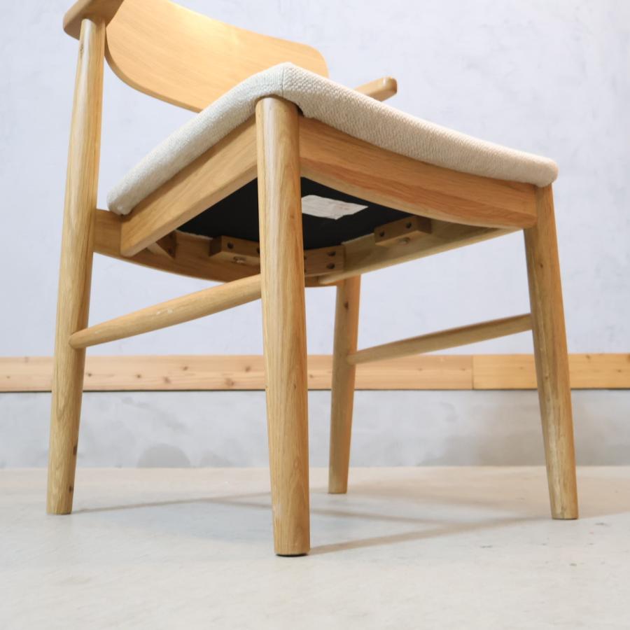 unico ウニコ NEAL ニール オーク材 ダイニングチェア 2脚セット 天然