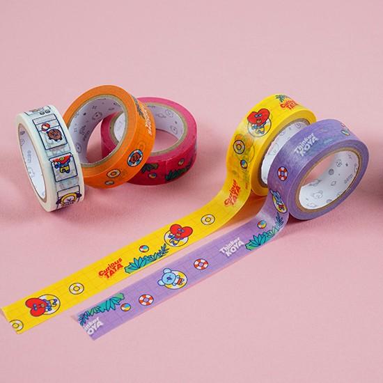 BT21 マスキング テープ II [韓国文具][文房具][かわいい][防弾少年団
