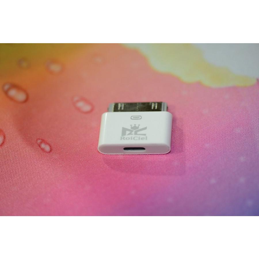 RoiCiel LightningからDockへ変換コネクタ Lightning(メス)-iDock(オス