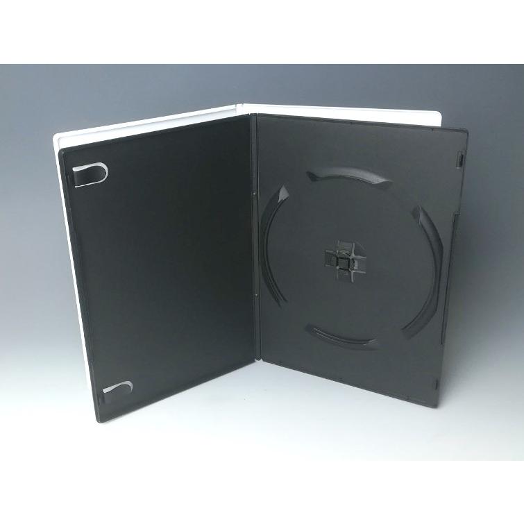 DVDスリムケース（7ミリ厚）黒 200枚セット トールケース DVDケース