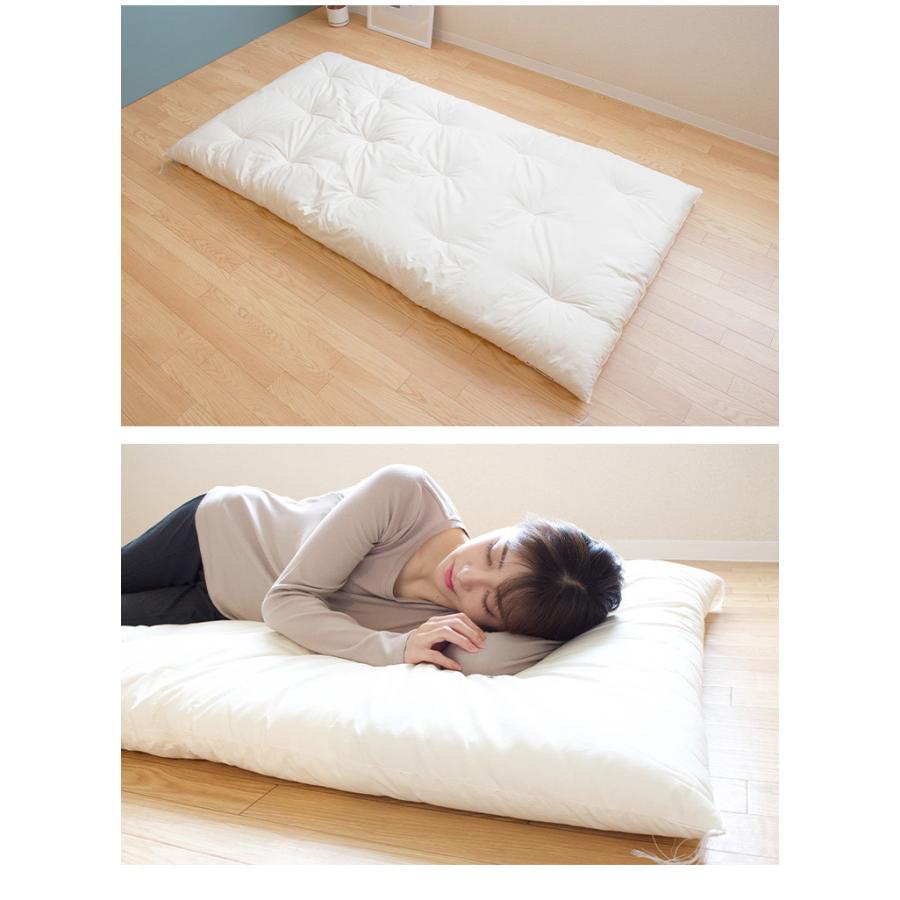 てづくり和布団 綿布団 敷き布団 シングル シングルロングサイズ 100