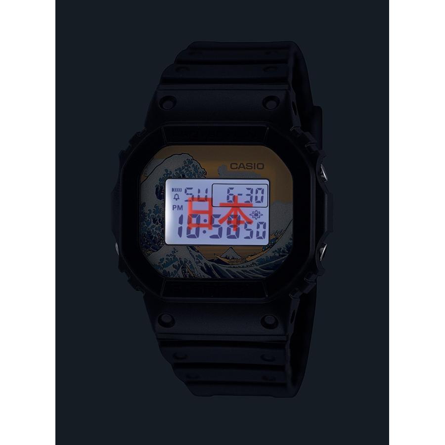 G-SHOCK DW-5600KHK24-1JR 葛飾北斎モチーフ 富嶽三十六景 メンズ 国内