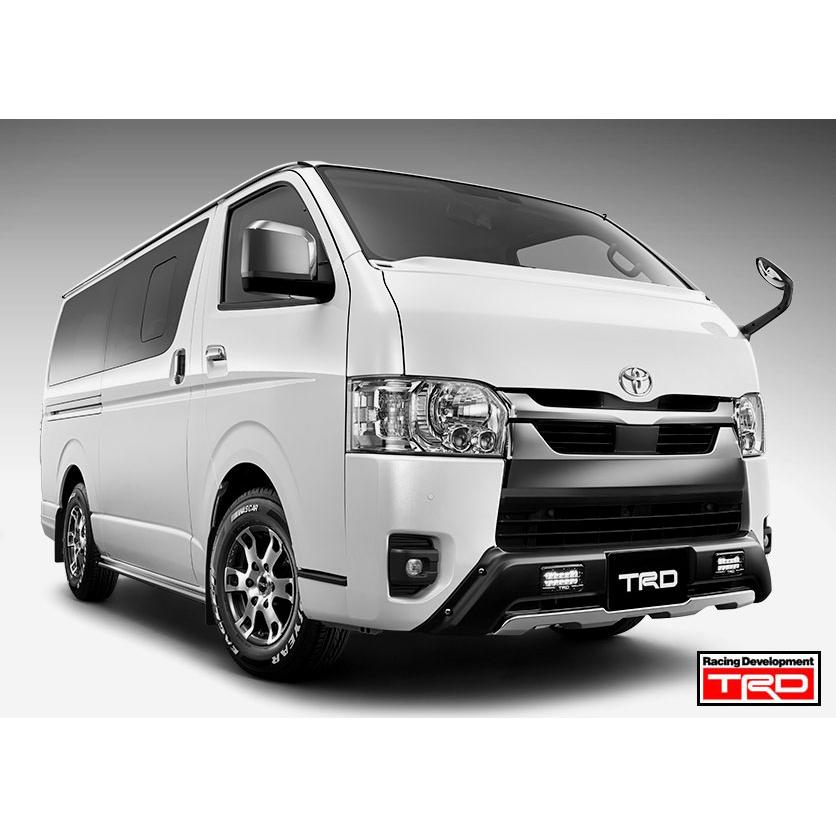 TRD ※5月中旬ごろ入荷待ちハイエース 200系 全車用 マッドフラップ