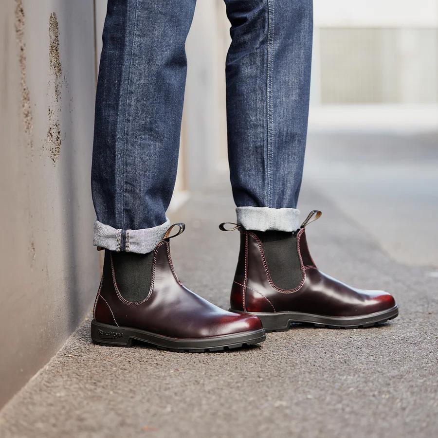 BLUNDSTONE（ブランドストーン） BS2412 Bordeaux Brush Off ボルドー