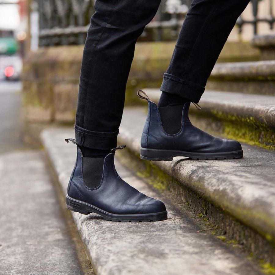 BLUNDSTONE（ブランドストーン） BS2246 Navy ネイビー スムースレザー