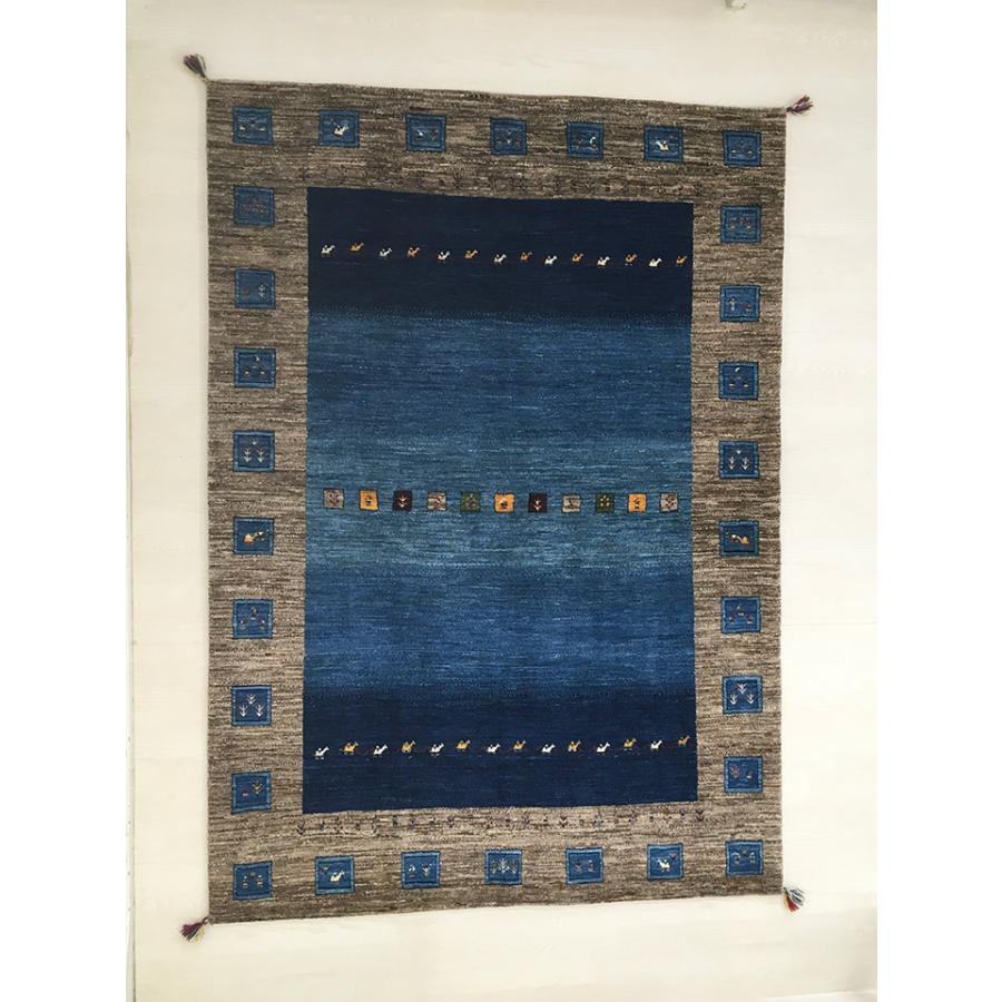 ギャッベラグ 約153×215cm 月光の輝】GABBEH・ギャッペ(ギャべ