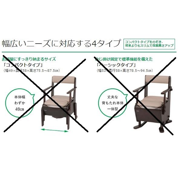 Panasonic（パナソニック） 家具調トイレ 座楽 ひじ掛けはねあげ