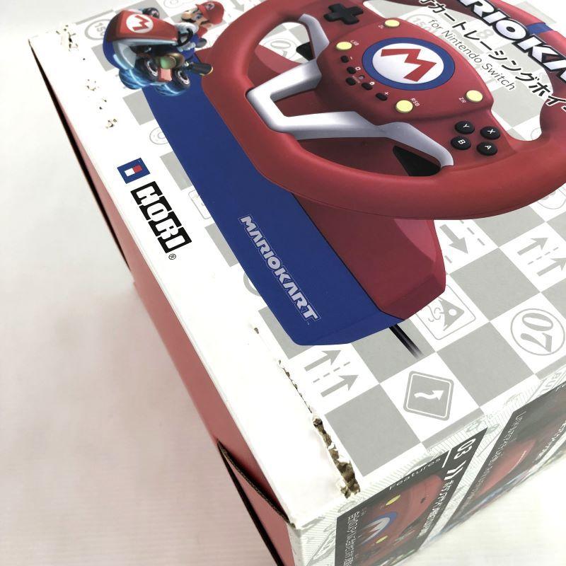 ジャンク扱い》SWITCH用 HORI製 マリオカート レーシングホイール/周辺