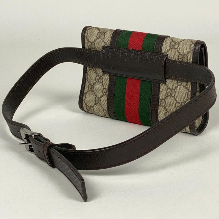 GUCCI（グッチ） GUCCI GG柄 ベルトバッグ ウエストバッグ シェリー