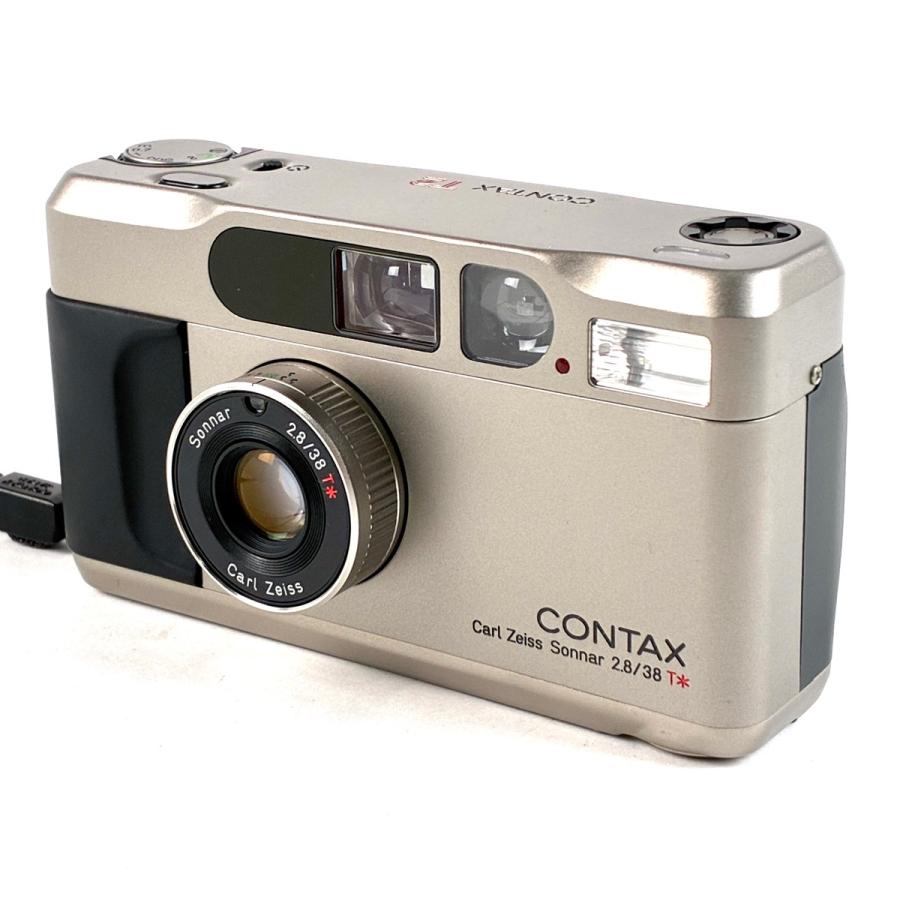 コンタックス CONTAX T2 D チタンシルバー ※データバック付き フィルム