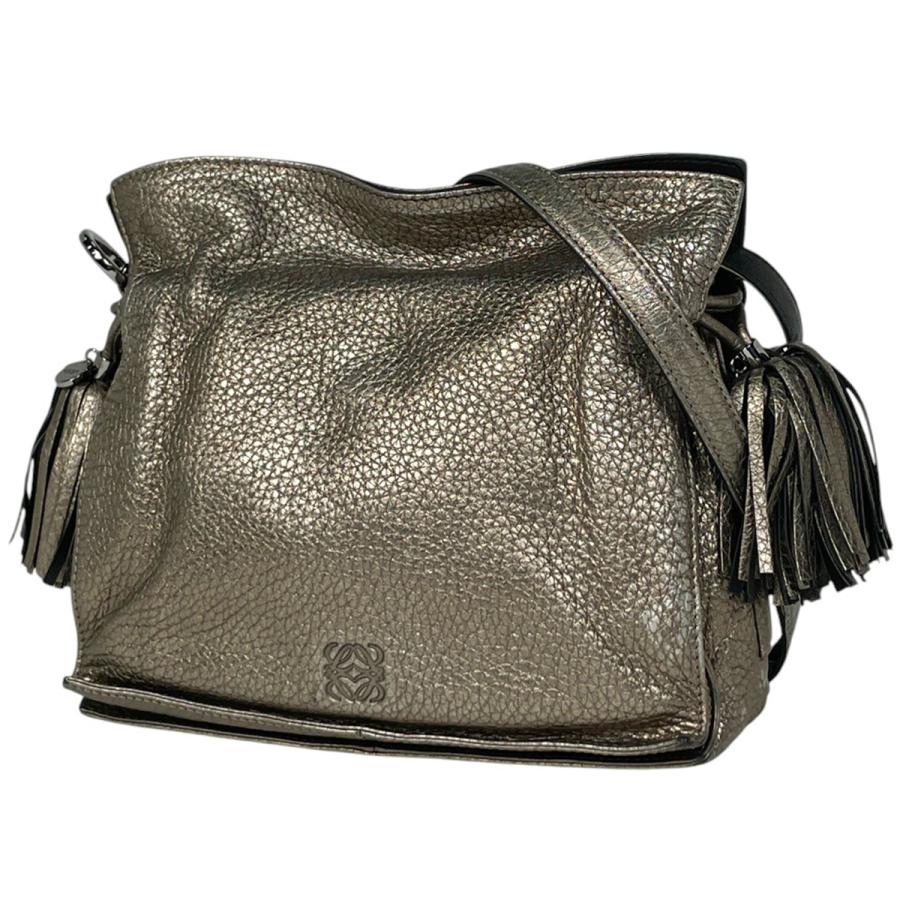 LOEWE（ロエベ） アナグラム ショルダーバッグ フラメンコ フリンジ