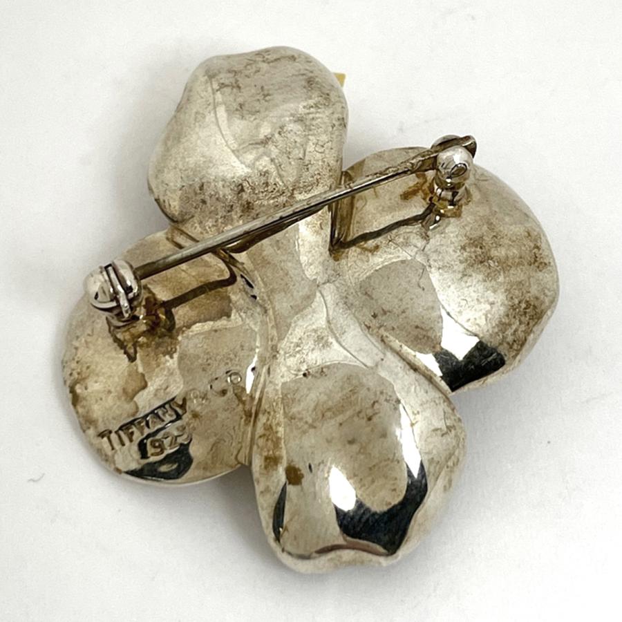 TIFFANY&Co.（ティファニー） フラワーモチーフ ブローチ シルバー925