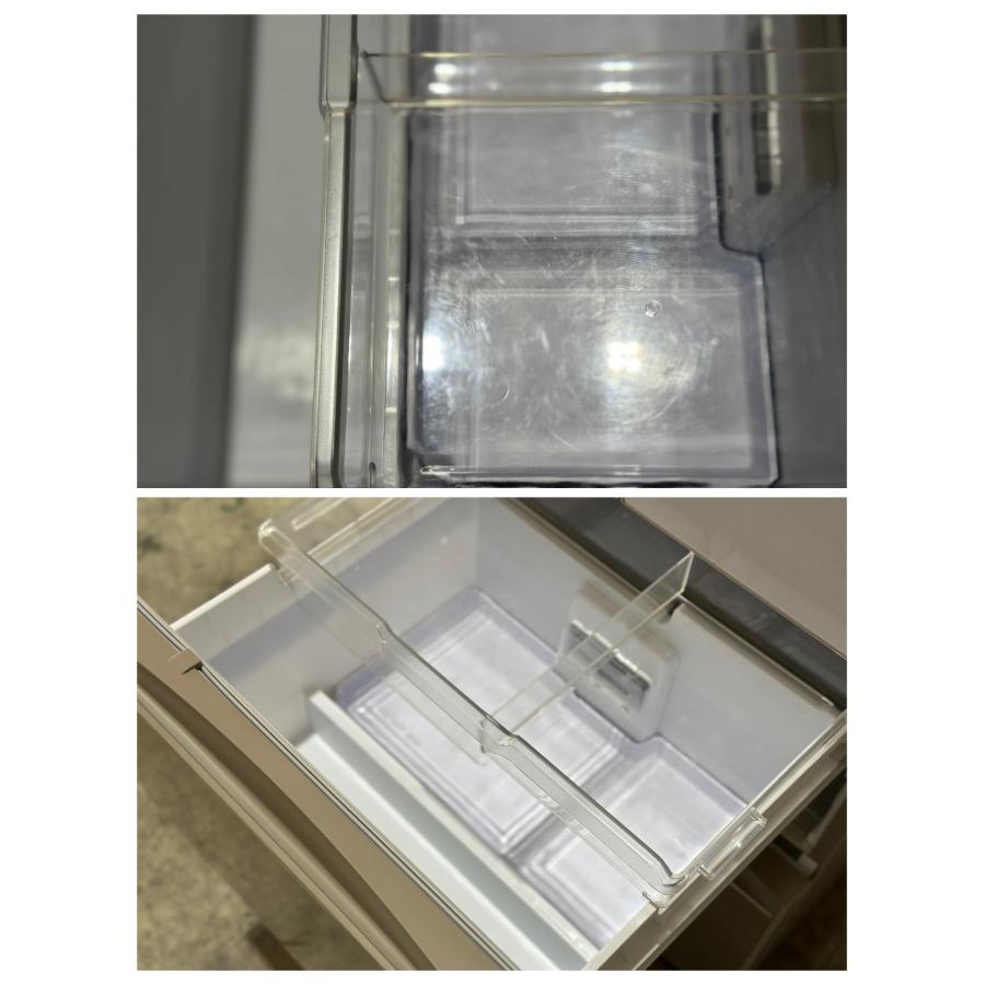 訳アリ□三菱/MITSUBISHI□5ドア冷蔵庫 451L MR-MB45H-C 2022年製