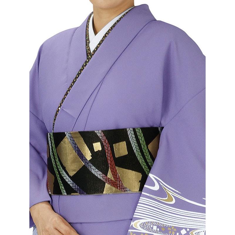 訪問着 着物 反物 女性 男性 結婚式 藤色地 桜吹雪 風花 洗える着物