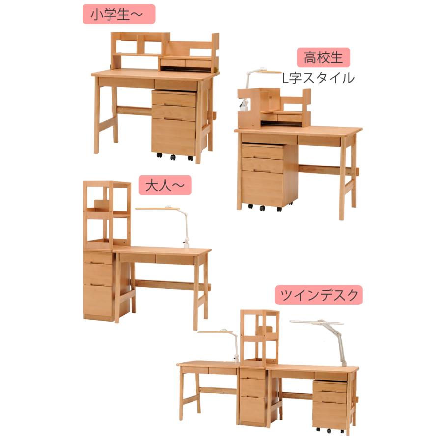 2024年 ヒカリサンデスク M-コンパクト2 デスク本体90 アルダー
