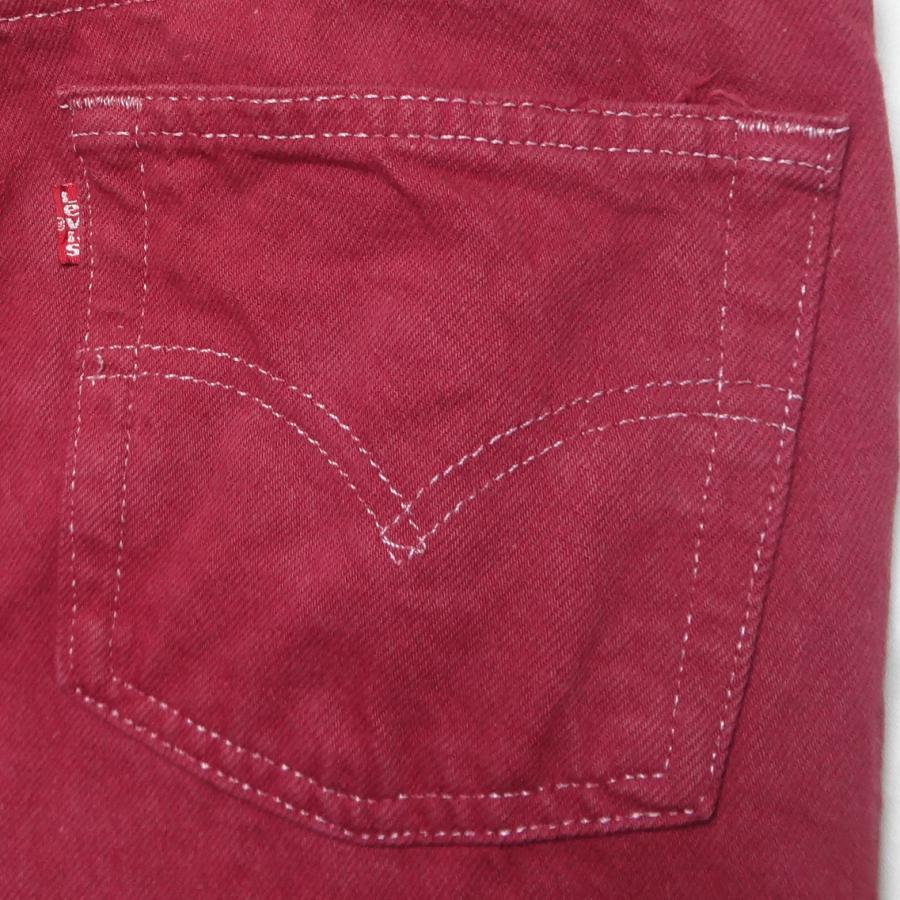 Levi's（リーバイス） 501 米国製 ジーンズ レッド 赤 W30インチ MADE