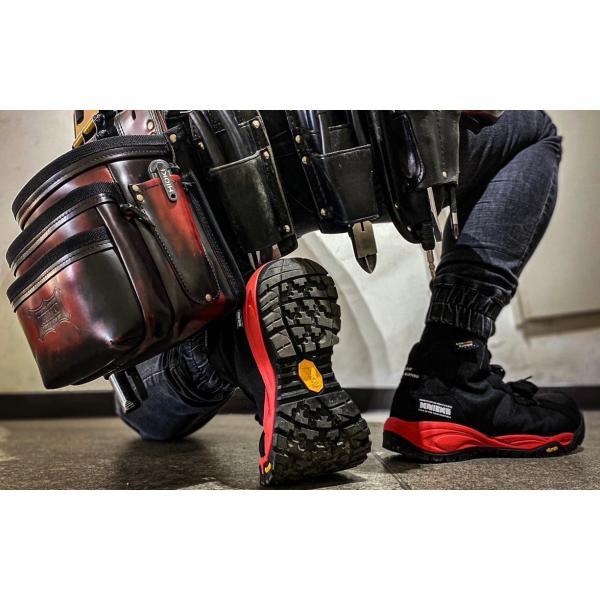 KNICKS（ニックス） BA-AZ 安全靴 コーデュラバリスティック生地 【赤