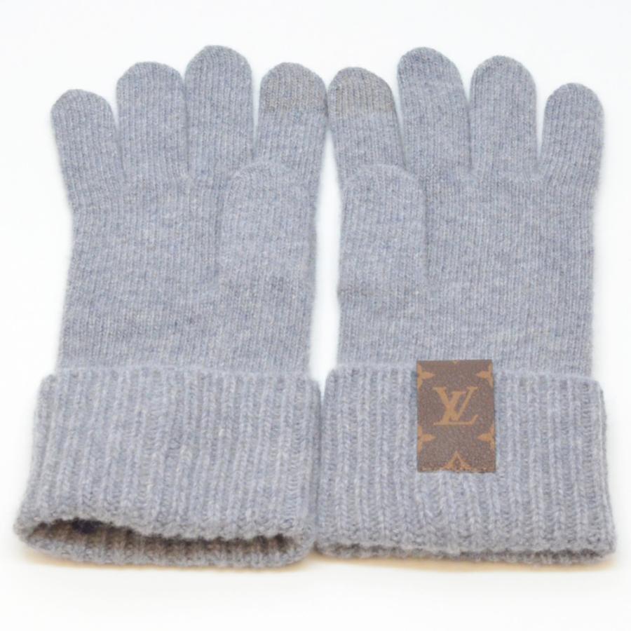 LOUIS VUITTON（ルイ・ヴィトン） M94589 ニットグローブ LVメダリオン