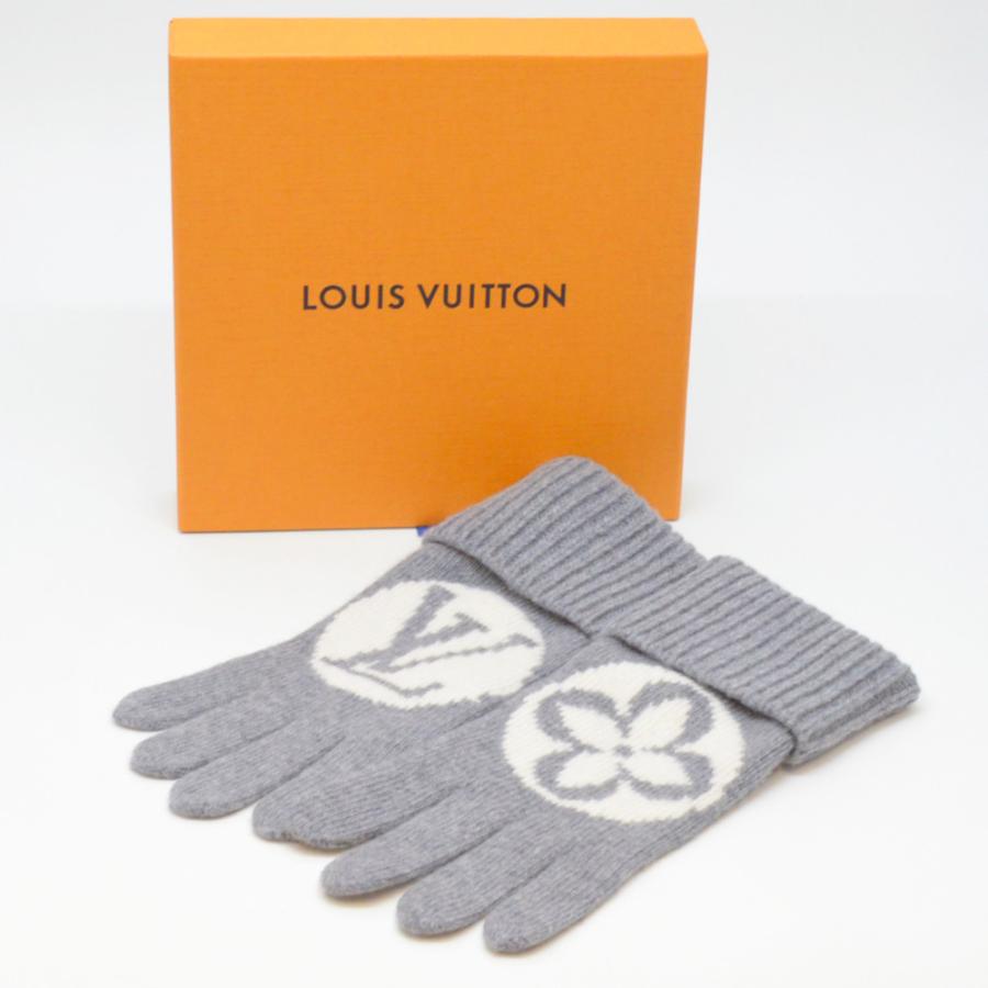 LOUIS VUITTON（ルイ・ヴィトン） M94589 ニットグローブ LVメダリオン