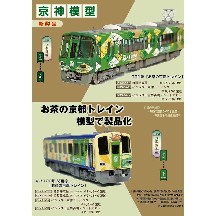 221系「お茶の京都トレイン」（車体ラッピング）【多色フルカラー