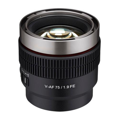 即配 (KT) SAMYANG (サムヤン) シネマレンズ V-AF 75mm T1.9 ソニーFE