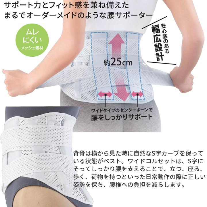 アルファックス サポーター お医者さんのプレミアムワイドコルセット