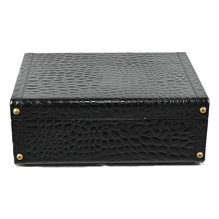 クロコダイル 美品 希少 リアル アリゲーター トランクケース 旅行鞄
