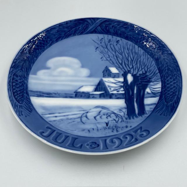1915年 「デンマークの冬景色」 イヤープレート ロイヤル