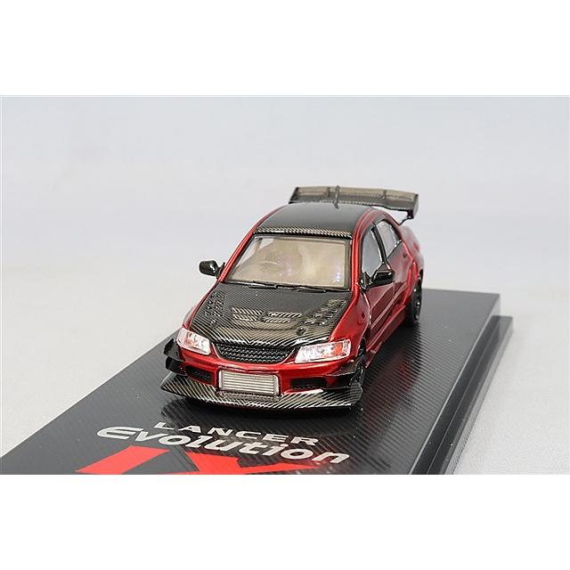 CMモデル 1/64 三菱 ランサー エボリューション IX レッドメタリック