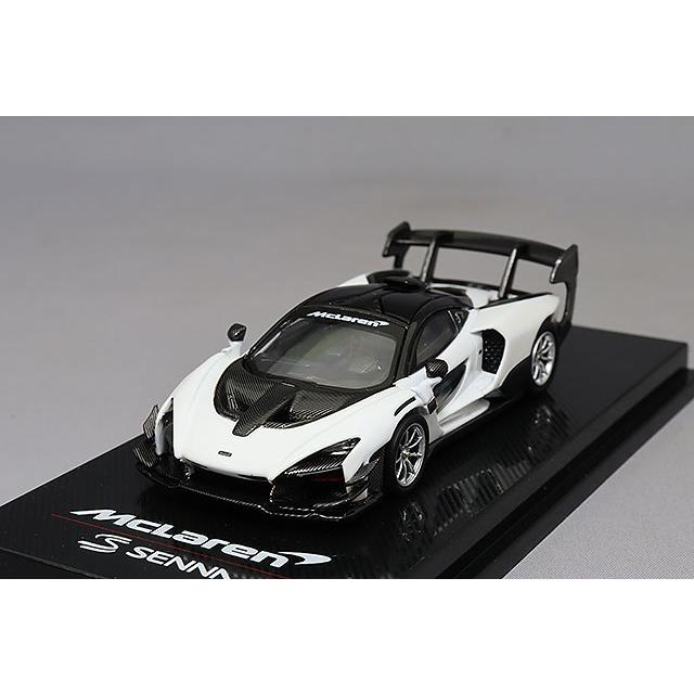 CMモデル 1/64 マクラーレン セナ GTR ホワイト : キッドボックス