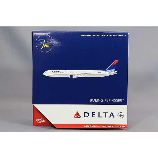 ジェミニジェッツ 1/400 ボーイング 767-400ER デルタ航空 N829MH