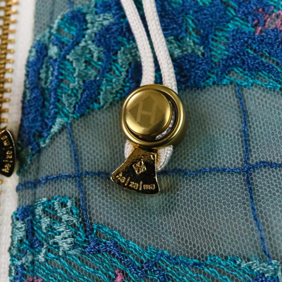 美品 hazama ハザマ 無知へと達するレーススヌード チュール刺