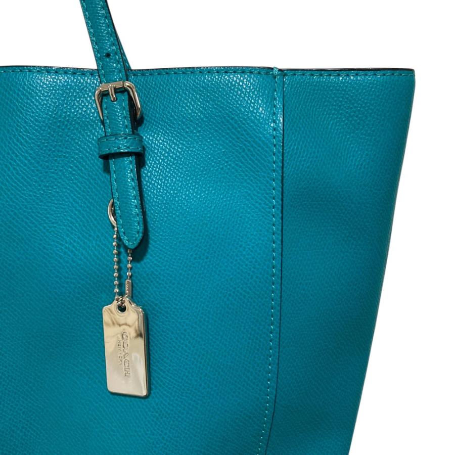 COACH（コーチ） 新品同様 レザー ターンロック 舟形 トートバック