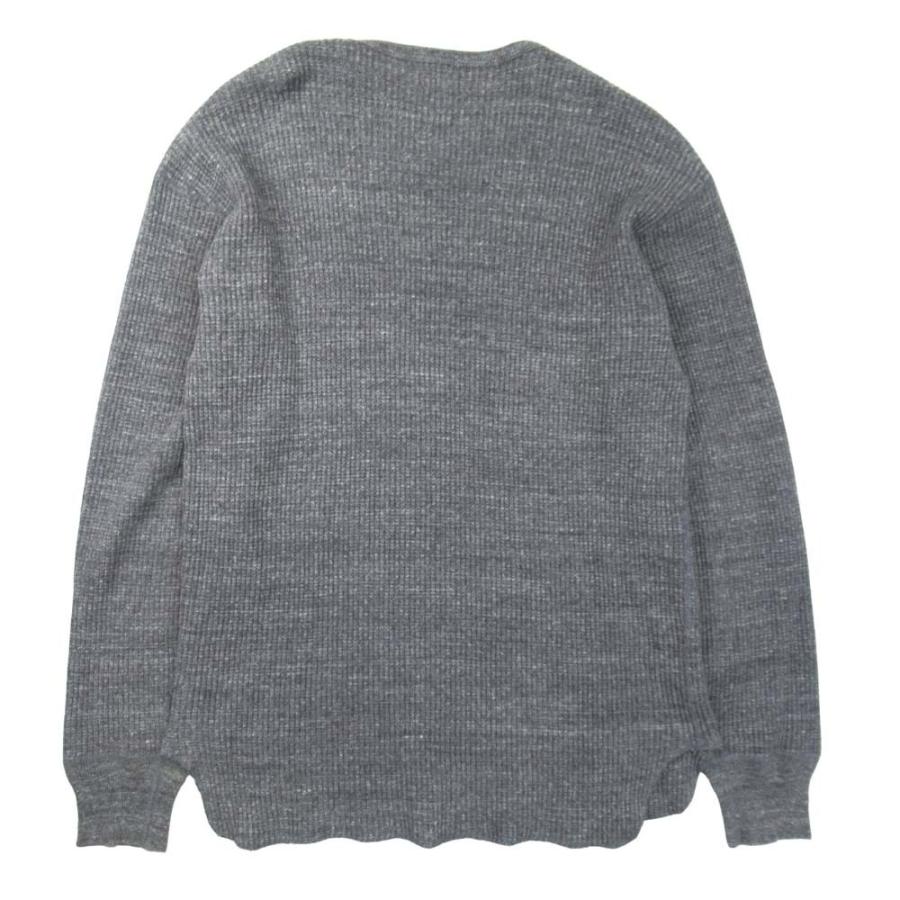 PHIGVEL（フィグベル） 美品 サーマル ワッフル Tシャツ クルーネック